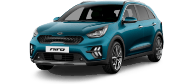 KIA Niro Pure 1.6 GDi HEV 6DCT leasing - front angle - DirectLease