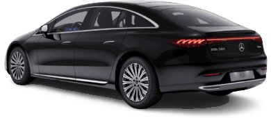 Mercedes-Benz EQS leasing - rear angle - DirectLease