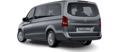 Mercedes-Benz EQV leasen - rear angle - DirectLease