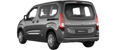 Toyota Proace City Verso SWB leasen - rear angle - DirectLease