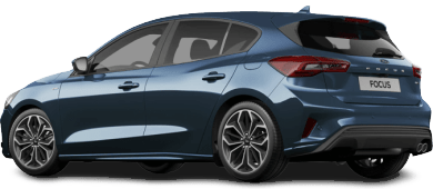 Ford Focus Hatchback leasen - rear angle - DirectLease