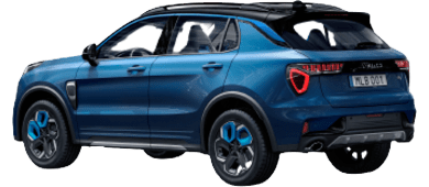 Lynk & Co 01 leasing - rear angle - DirectLease