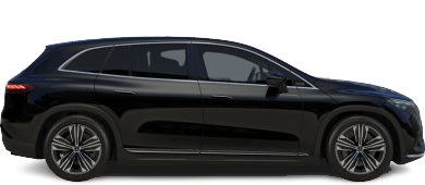 Mercedes-Benz EQS SUV leasen - side angle - DirectLease