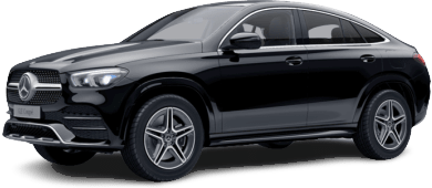 Mercedes-Benz GLE Coupé Mercedes-AMG GLE 53 Hybrid 4MATIC+ leasing - front angle - DirectLease