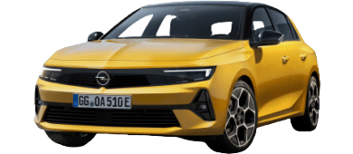 Opel Astra 1.2 Turbo MHEV 107kW GS DCT leasen - front angle - DirectLease