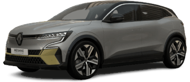 Renault Megane E-Tech EV60 R220 Comfort Range esprit Alpine leasen - front angle - DirectLease