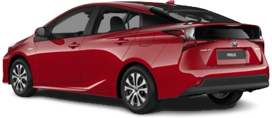 Toyota Prius leasen - rear angle - DirectLease