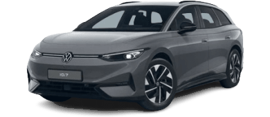 Volkswagen ID.7 Tourer Pro 77 kWh 210 kW Pro Leasing - front angle - DirectLease