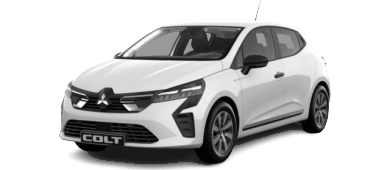 Mitsubishi Colt 1.6 HEV Intense (uitlopend) leasen - front angle - DirectLease