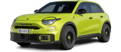 Abarth 600e Leasing - front angle - DirectLease
