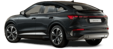 Audi Q4 Sportback e-tron leasen - rear angle - DirectLease