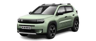 Fiat Grande Panda Hybrid Automaat Icon leasen - front angle - DirectLease
