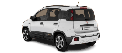 Fiat Pandina leasen - rear angle - DirectLease