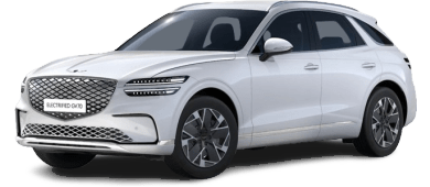 Genesis GV70 84kWh Per. Dual Motor AWD First Edition leasing - front angle - DirectLease