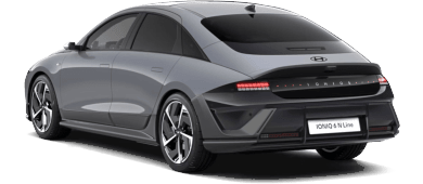 Hyundai IONIQ 6 leasing - rear angle - DirectLease