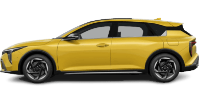 Kia K4 Leasing - side angle - DirectLease