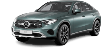 Mercedes-Benz GLC Coupé leasing - front angle - DirectLease