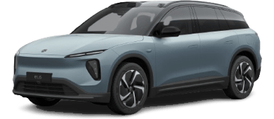 Nio EL6 Long Range 100kWh leasing - front angle - DirectLease