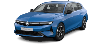 Opel Astra Sports Tourer 1.2 turbo Hybrid 107kW GS eDCT (uitlopend) leasen - front angle - DirectLease