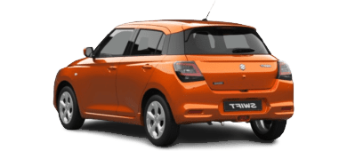 Suzuki Swift leasing - rear angle - DirectLease