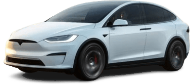 TESLA Model X Tri-Motor Allradantrieb Plaid (Auslauf) Leasing - front angle - DirectLease