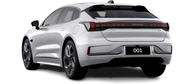 Zeekr 001 leasing - rear angle - DirectLease