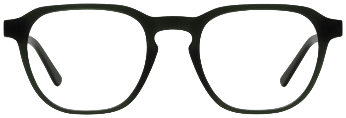 Lunettes De Vue Eye DC V 441 - Monture Carrée Verte Métal - Neuf Sans étiquette - Taille 50/24/140