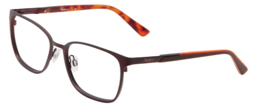 Monture PEPE JEANS TAB Marrone E Arancione - Lunettes donna en metallo