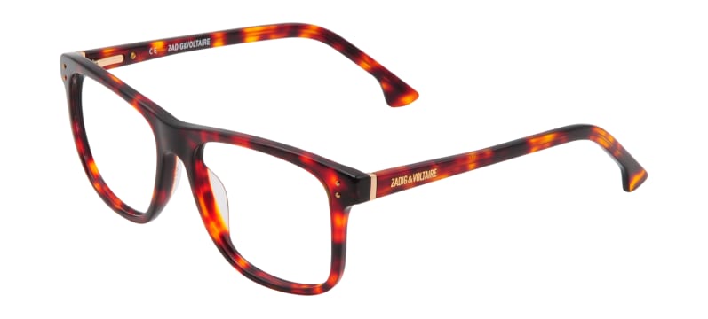 Occhiali Zadig Et Voltaire Vzv 090 Marrone Tartarugato Scuro - Montatura  donna in plastica