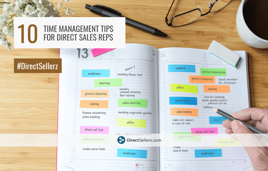 10 Time Management Tips for Direct Sales Reps