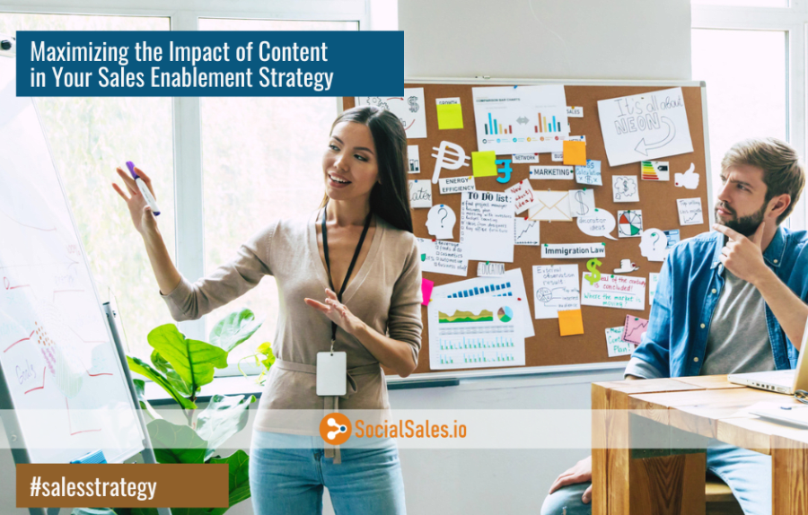 Maximizing the Impact of Content in Your Sales Enablement Strategy