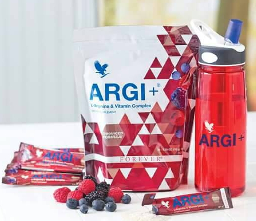 Forever Argi+<br />Vitalit&eacute;, force, endurance physique et sexuel, sport extr&ecirc;me, Forever Argi + est un compl&eacute;ment &agrave; base de L-arginine, ribose, vitamines et plantes avec sucres et &eacute;dulcorants, pour un accompagnement efficace pendant et apr&egrave;s l'effort physique ou sexuel. Les vitamines C, B6 et B9 contribuent &agrave; un rendement normal du m&eacute;tabolisme &eacute;nerg&eacute;tique et du glycog&egrave;ne. Elles aident &eacute;galement &agrave; combattre la fatigue.