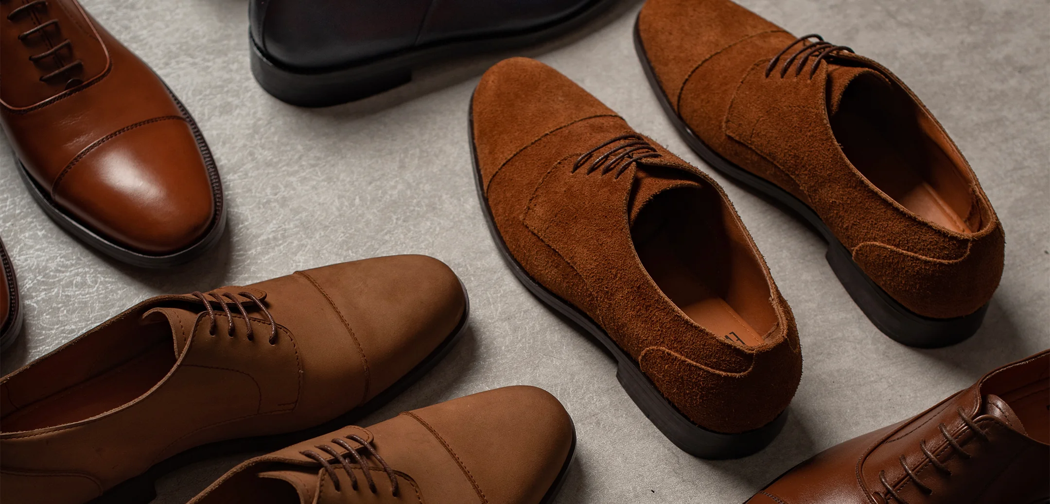 Handcrafted leather shoes