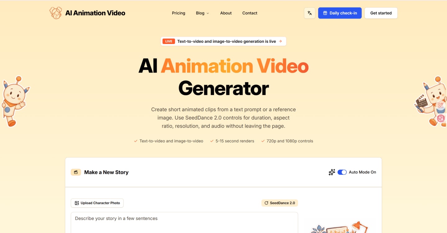 AI Animation Video screenshot