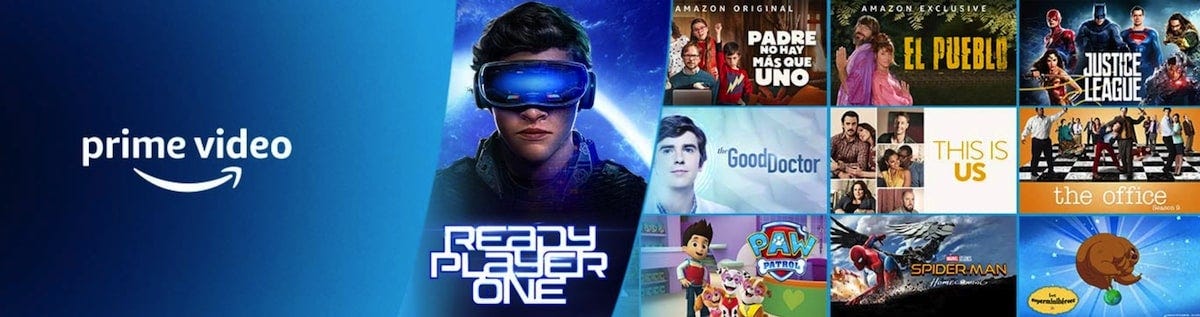 Amazon prime Banner