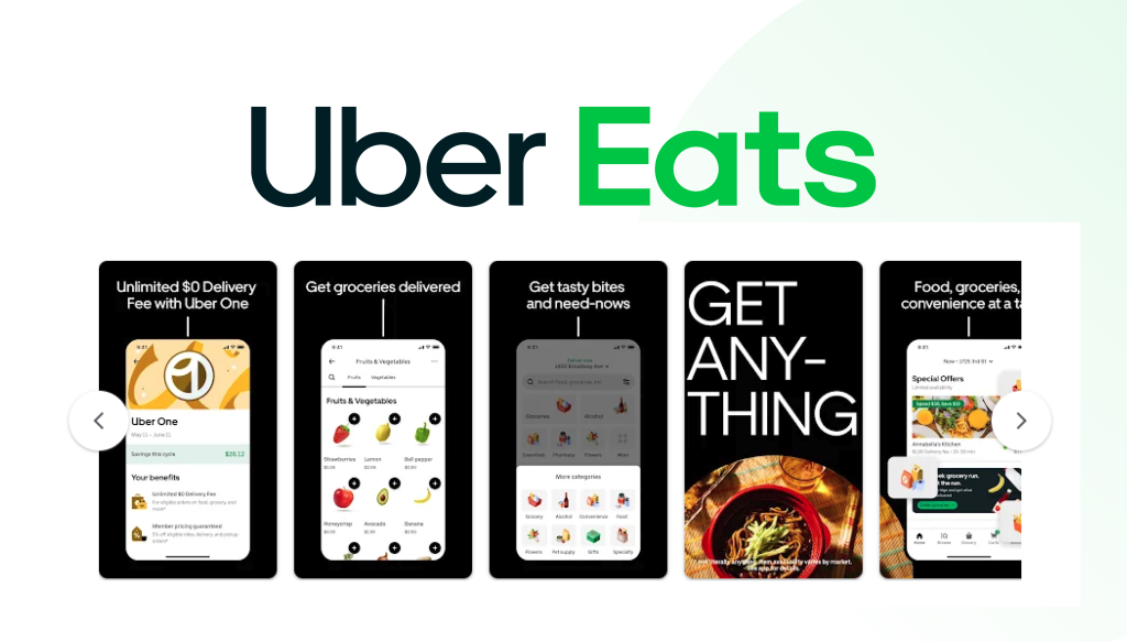 uber eats Banner