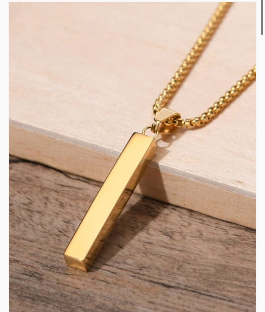 Rectangle necklace