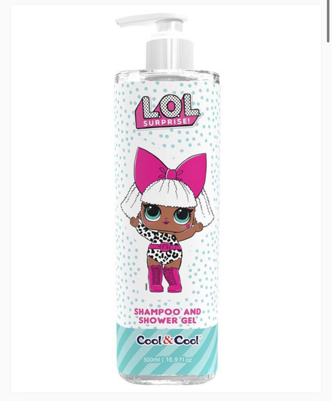 lol surprise shampoo & shower gel( cool & cool)