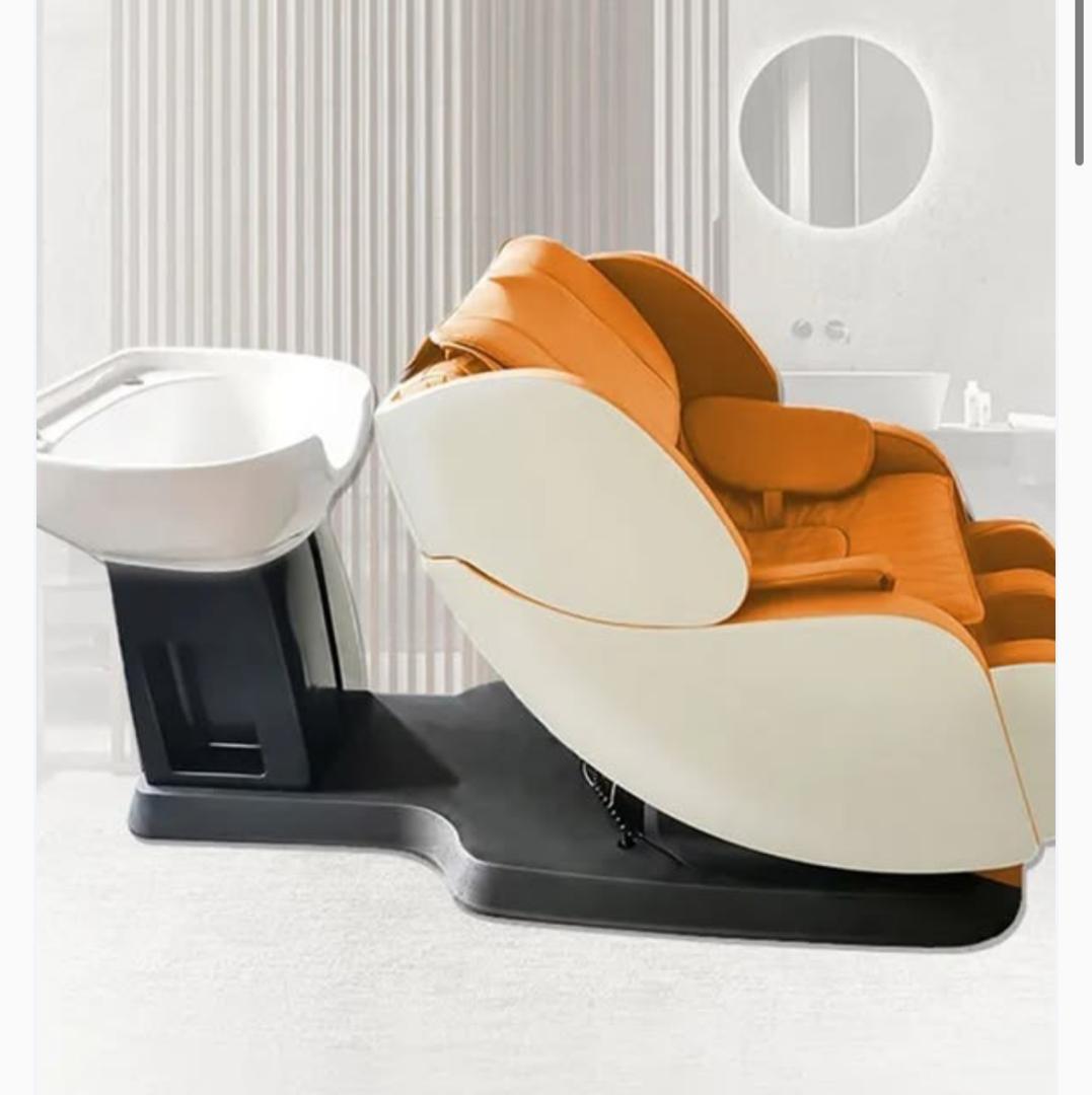 Lay down hair salon washing shampoo massage chair