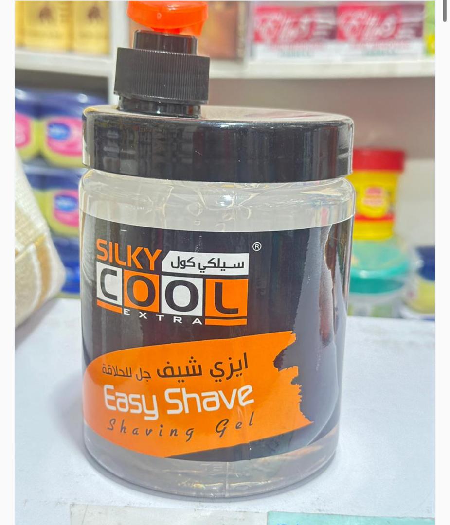 Silky cool easy shave  gel