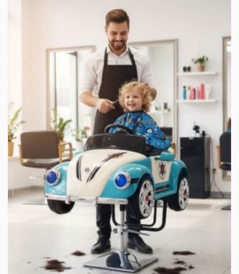 Kids barbershop chair ( car)