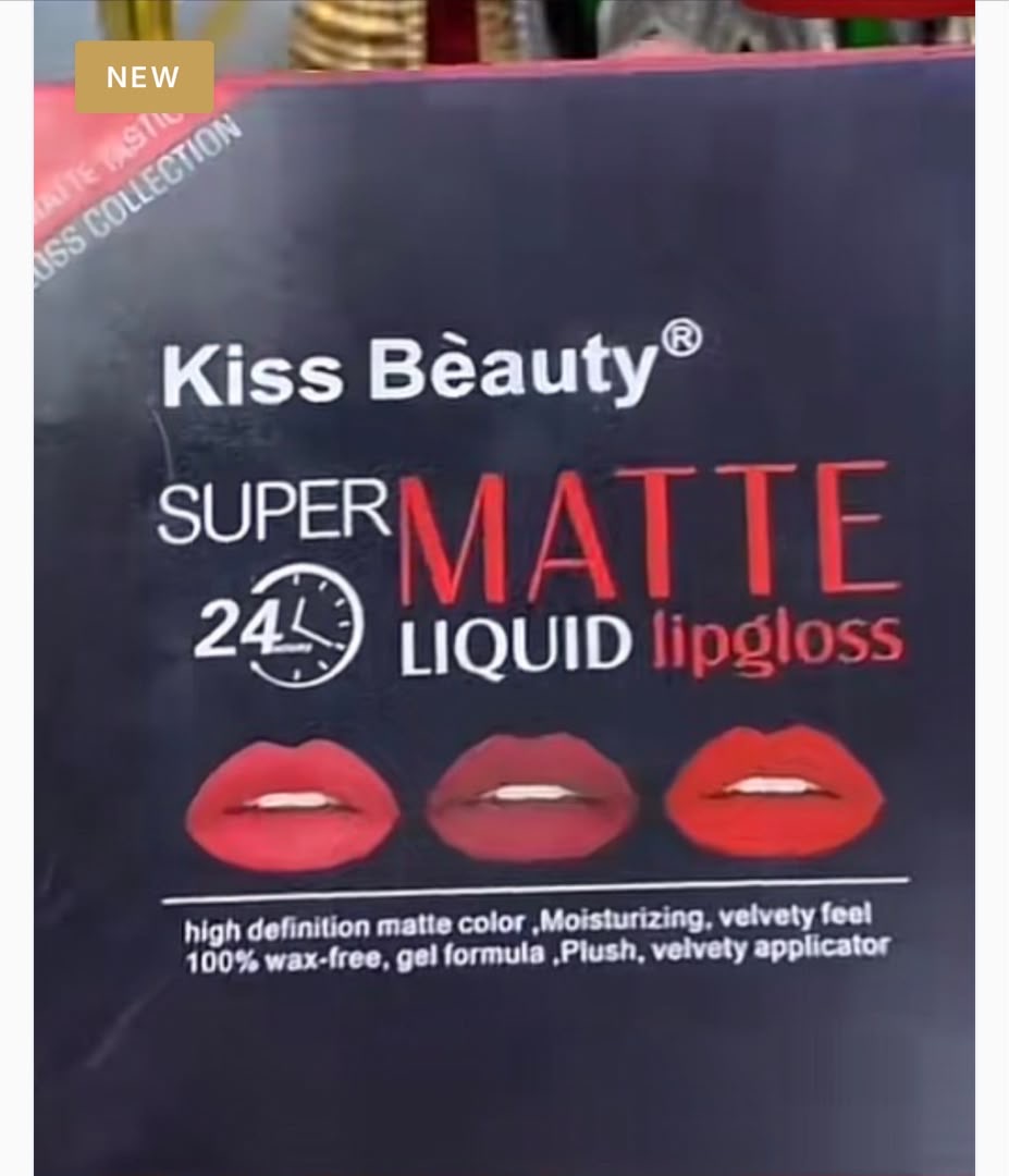 Matte lip tint gloss set 8 pcs