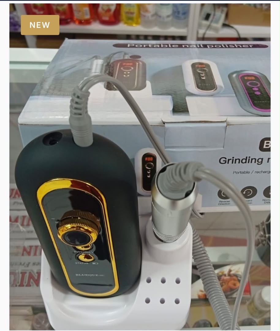 Rechargeable nail drill