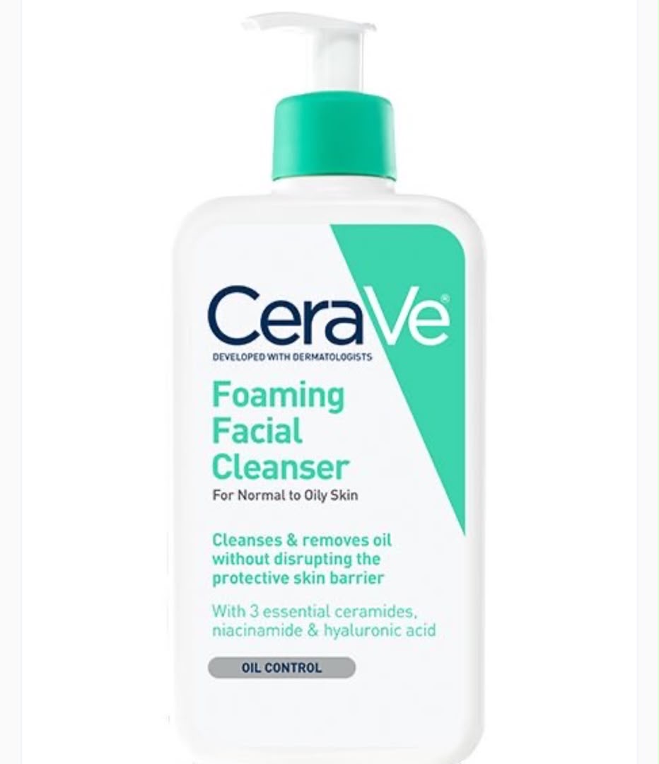 Cerave   Foaming  facial  cleanser