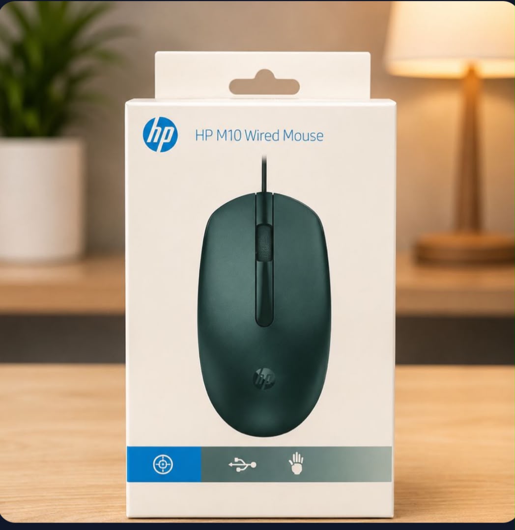 HP  wired  mouse (m10)