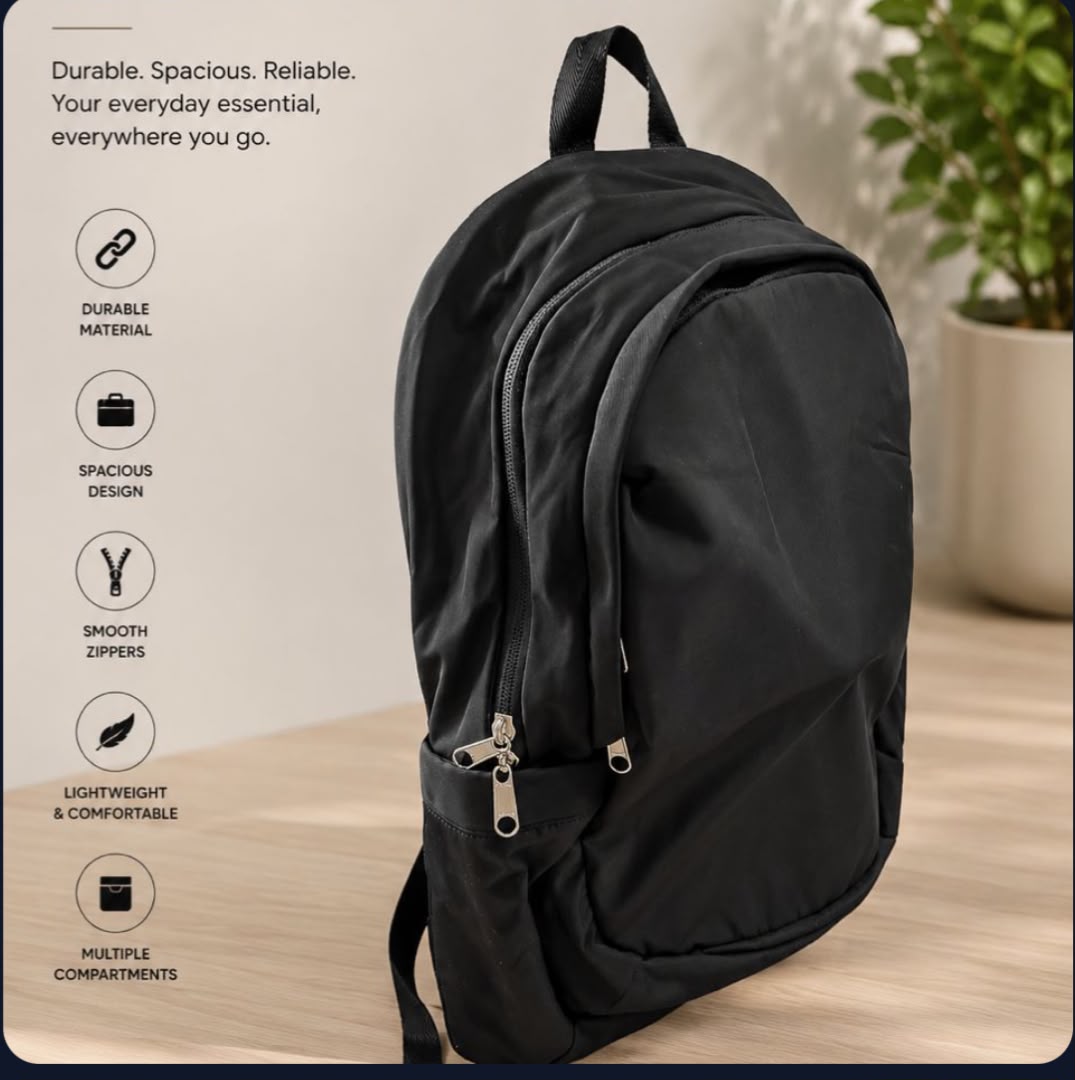 Black bag back