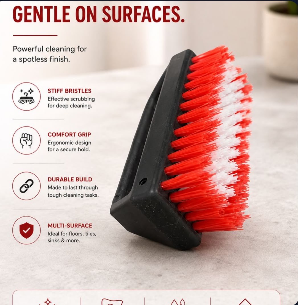 Cleaning  scrub  brush