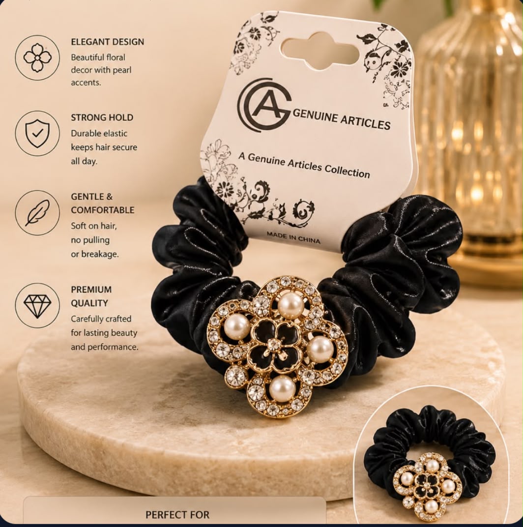 Elegant hair tie 2 in 1
