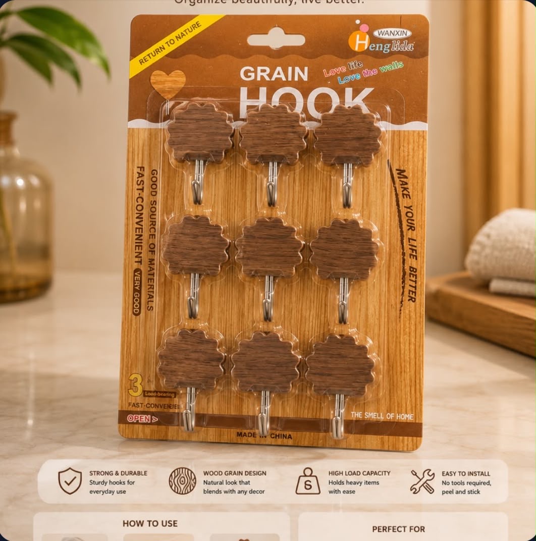 Grain  hook hanger