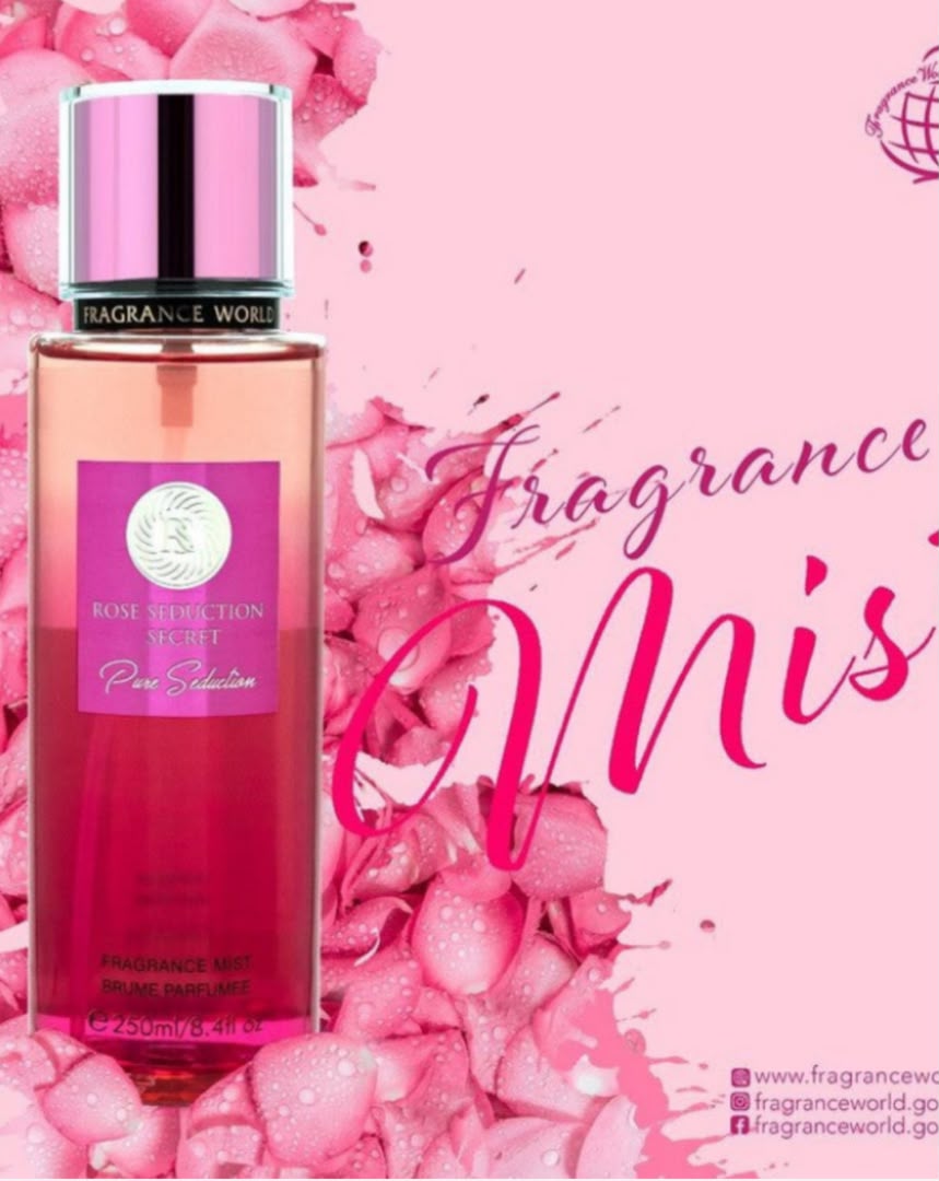 Luxury perfumed  body spray  collection -250ml